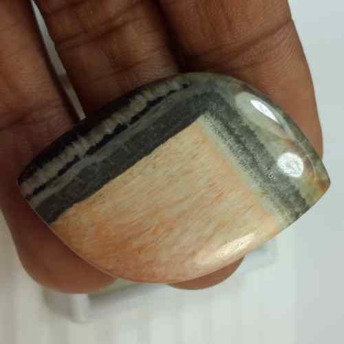 72.58 Carats Natural Celestobarite 40.05 x 28.88 x 5.68 mm