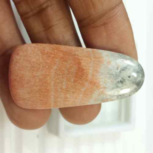 53.09 Carats Natural Celestobarite 43.15 x 20.38 x 4.83 mm