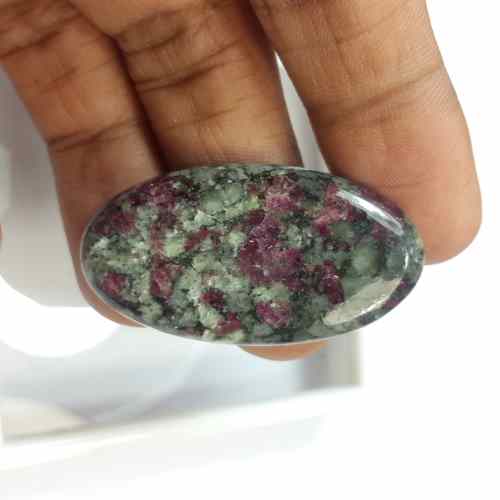 41.58 Carats Natural Eudialyte 38.06 x 22.07 x 4.71 mm