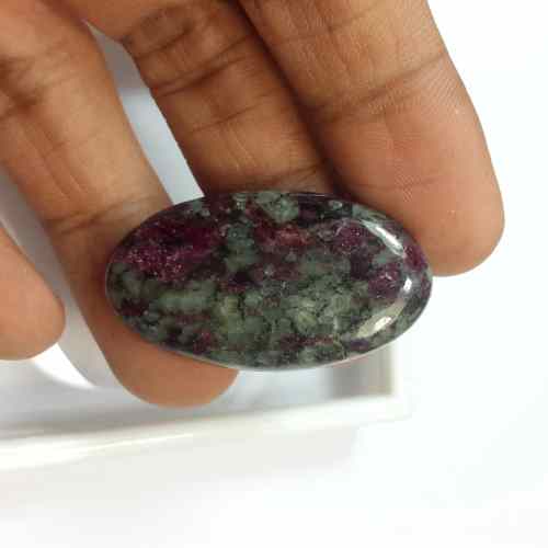 38.82 Carats Natural Eudialyte 34.62 x 21.71 x 5.17 mm