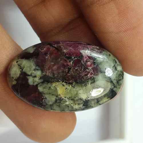 24.9 Carats Natural Eudialyte 28.83 x 14.86 x 4.53 mm