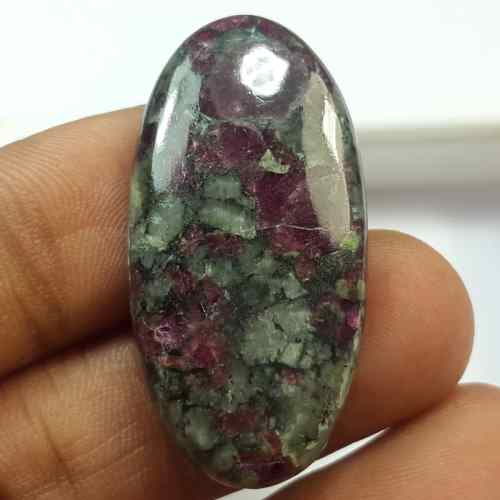 27.69 Carats Natural Eudialyte 35.31 x 17.60 x 4.15 mm