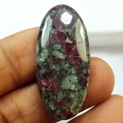 27.69 Carats Natural Eudialyte 35.31 x 17.60 x 4.15 mm