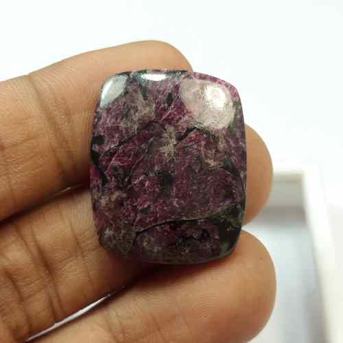 30.58 Carats Natural Eudialyte 24.11 x 23.57 x 4.52 mm