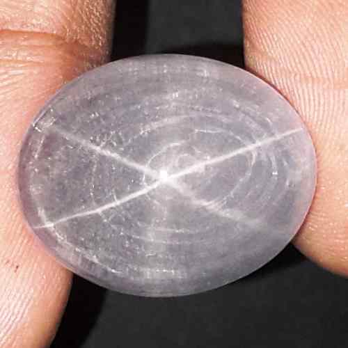 27.6 Carats Natural Star Rose Quartz 19.02 x 16.60 x 12.72 mm