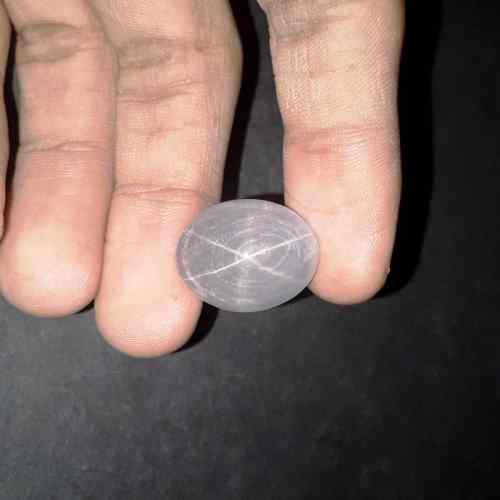 27.6 Carats Natural Star Rose Quartz 19.02 x 16.60 x 12.72 mm
