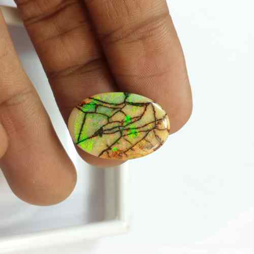 4.95 Carats Monarch Opal 20.86 x 14.92 x 2.22 mm