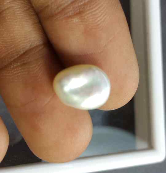 4.82 Carat Venezuela Pearl 11.13 X 8.88 X 7.77 mm