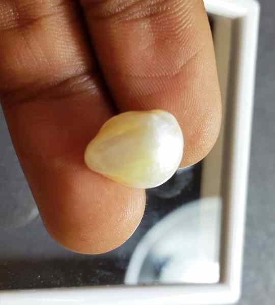 7.42 Carat Venezuela Pearl 13.26 X 10.84 X 7.18 mm