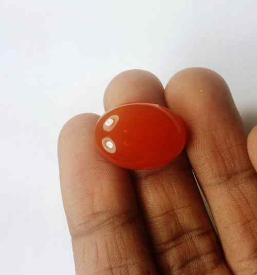 14.8 Carats Carnelian 19.93 x 14.98 x 6.53 mm