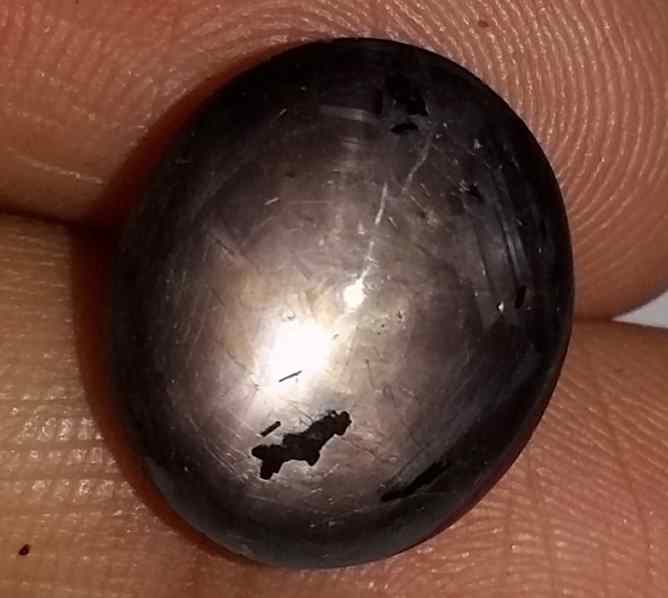 15.00 Carats Purplish Red African Star Ruby 14.23 x 12.28 x 7.47 mm