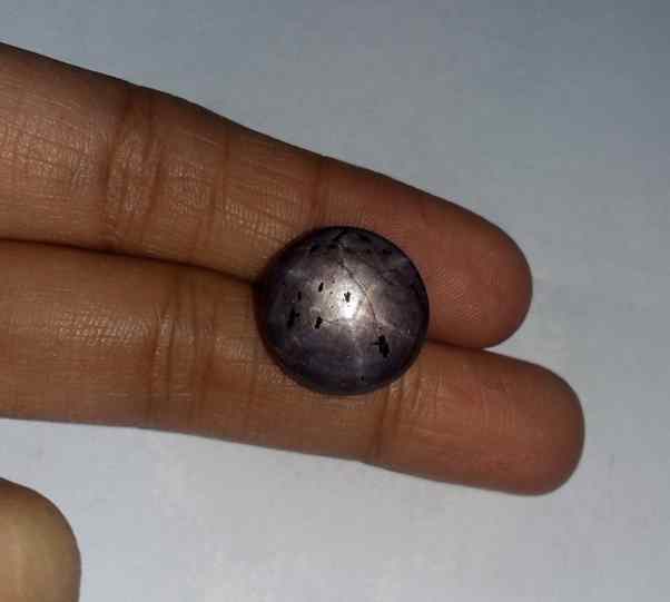 23.14 Carats Purplish Red African Star Ruby 15.78 x 15.42 x 8.14 mm