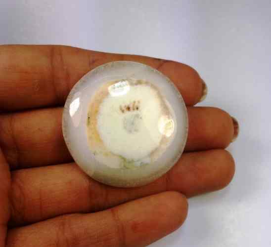 65.73 Carats Solar Eye 34.70 X 34.48 X 7.81 mm