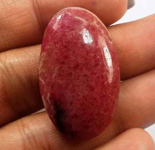 33.72 Carats Rhodonite  32.15 X 19.31 X 5.03 mm