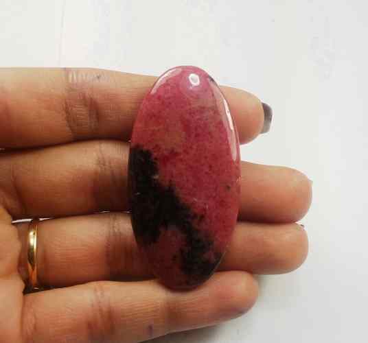 73.31 Carats Rhodonite  48.78 X 24.84 X 5.03 mm