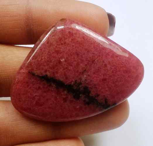 48.72 Carats Rhodonite  39.18 X 28.97 X 4.22 mm