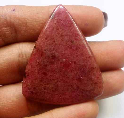 68.02 Carats Rhodonite  41.36 X 34.29 X 4.86 mm
