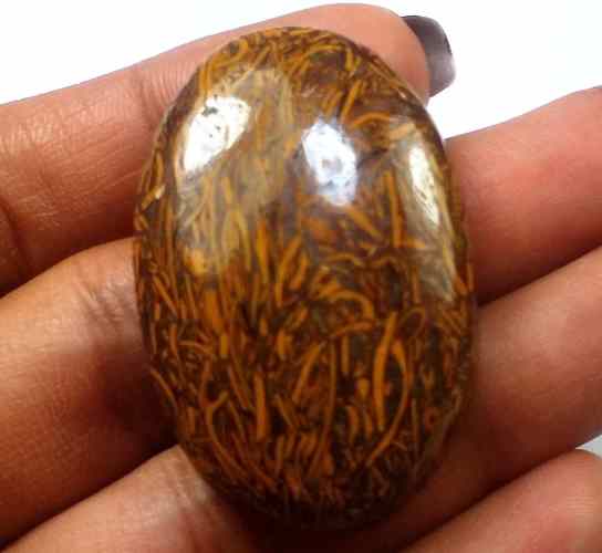 67.02 Carats Mariam Jasper 39.52 X 29.85 X 7.24 mm