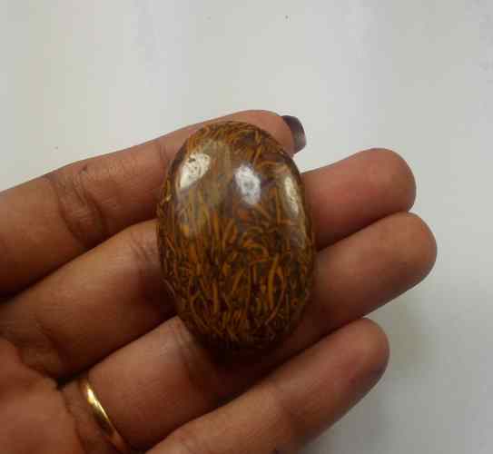 67.02 Carats Mariam Jasper 39.52 X 29.85 X 7.24 mm
