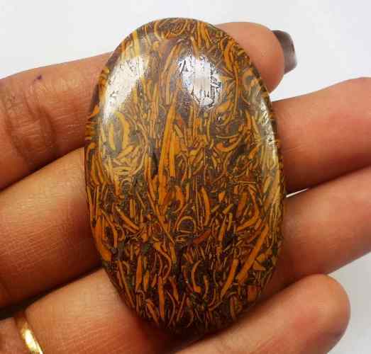 63.87 Carats Mariam Jasper 47.47 X 29.37 X 4.87 mm