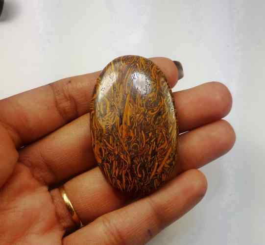 63.87 Carats Mariam Jasper 47.47 X 29.37 X 4.87 mm
