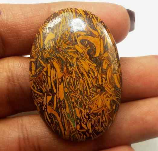 51.57 Carats Mariam Jasper 37.74 X 26.09 X 5.87 mm