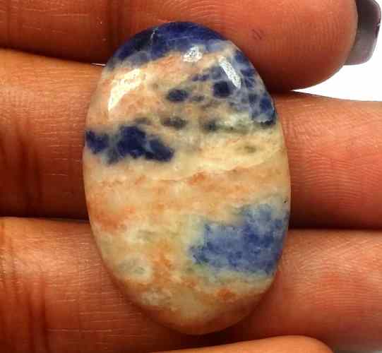 19.67 Carats Sodalite 29.18 X 19.31 X 4.83 mm
