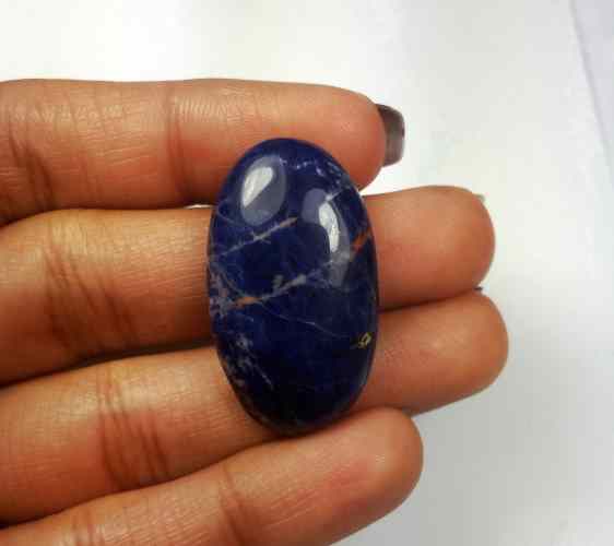 25.82 Carats Sodalite 36.30 X 21.29 X 4.90 mm