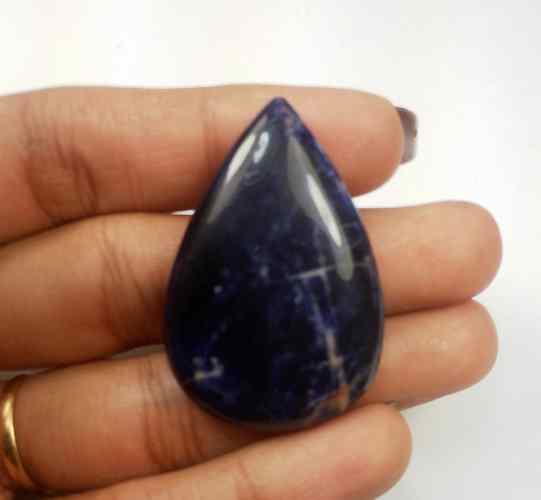 43.42 Carats Sodalite 38.61 X 26.04 X 6.41 mm
