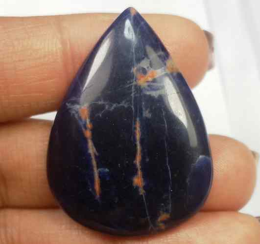 27.57 Carats Sodalite 34.34 X 26.19 X 4.80 mm