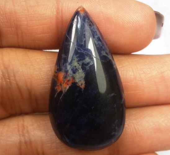 26.47 Carats Sodalite 33.20 X 18.01 X 6.95 mm