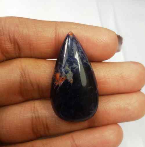 26.47 Carats Sodalite 33.20 X 18.01 X 6.95 mm
