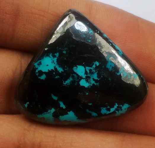 55.82 Carats Azurite 28.29 X 24.44 X 6.91 mm