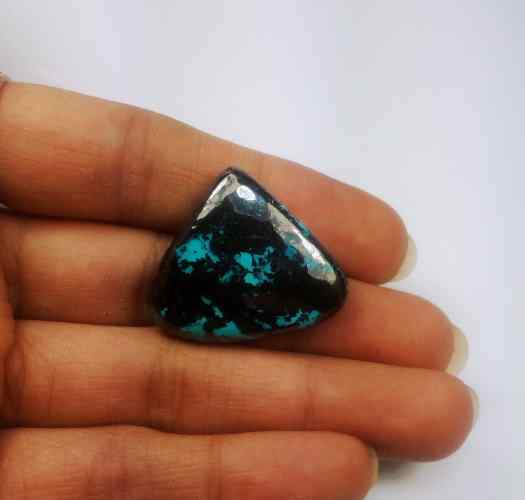 55.82 Carats Azurite 28.29 X 24.44 X 6.91 mm