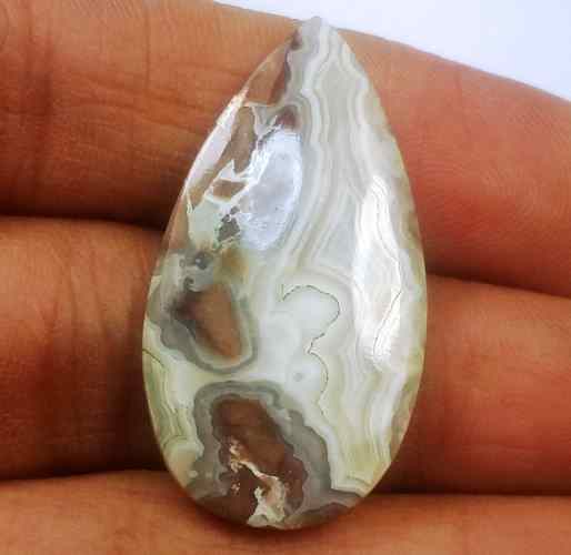 12.97 Carats Laguna Lace 34.12 X 22.07 X 8.34 mm