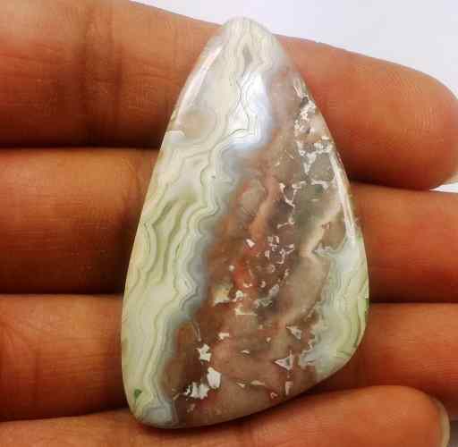48.42 Carats Laguna Lace 44.53 X 25.46 X 5.58 mm