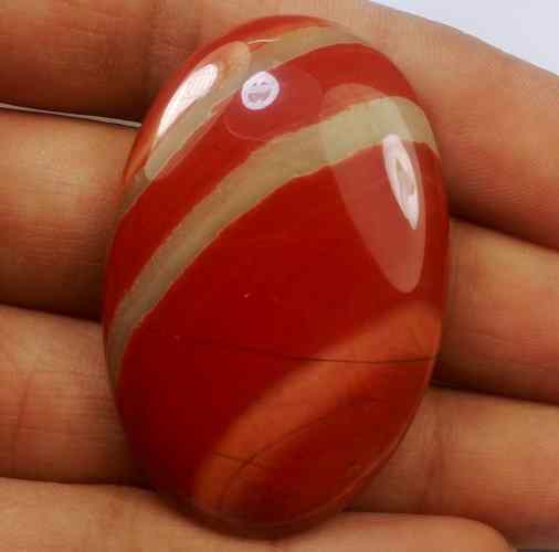 67.17 Carats Red River Jasper 43.00 X 28.29 X 6.30 mm