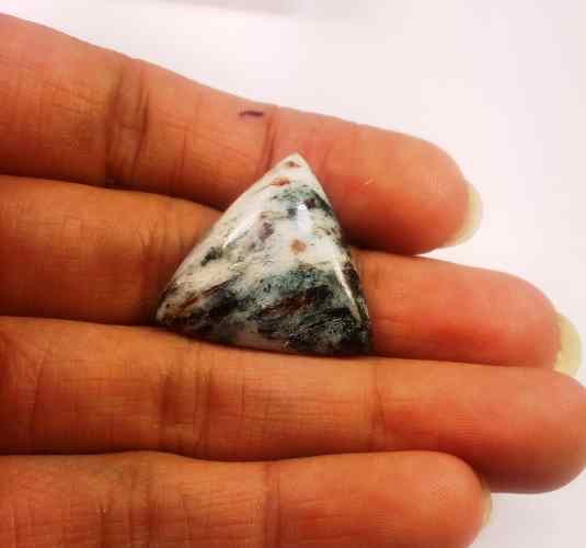 15.27 Carats Astrophyllite 22.23 X 21.85 X 4.89 mm