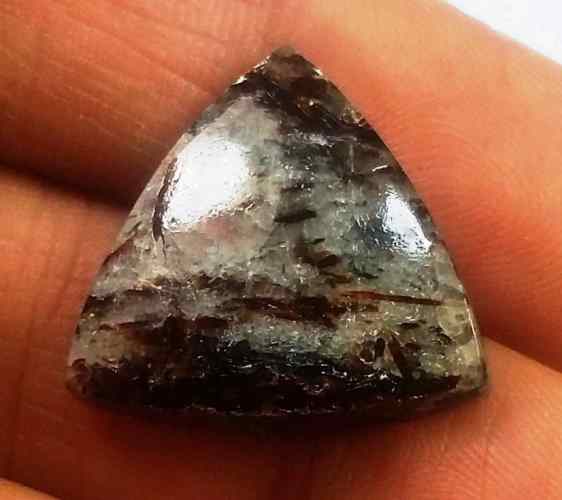 9.72 Carats Astrophyllite 17.15 X 17.23 X 4.11 mm