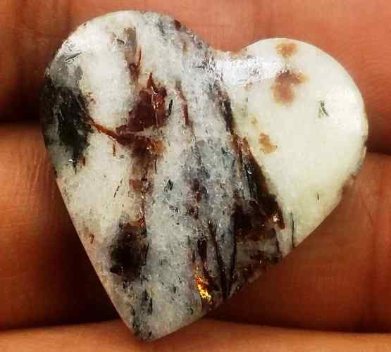19.92 Carats Astrophyllite 24.38 X 24.06 X 4.42 mm