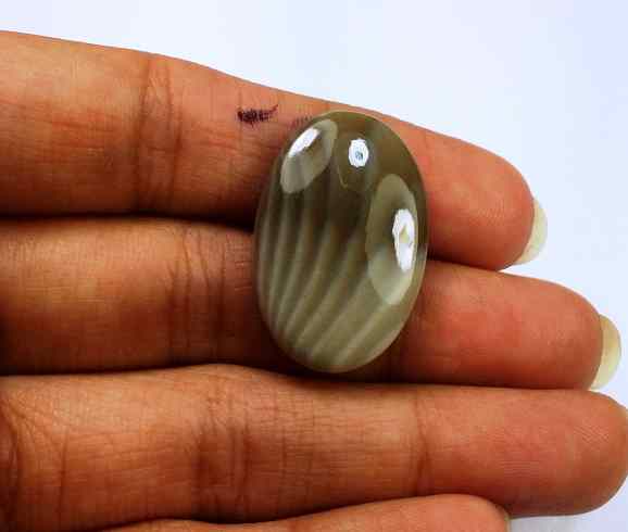 20.85 Carats Striped Flint 26.14 X 17.42 X 5.50 mm