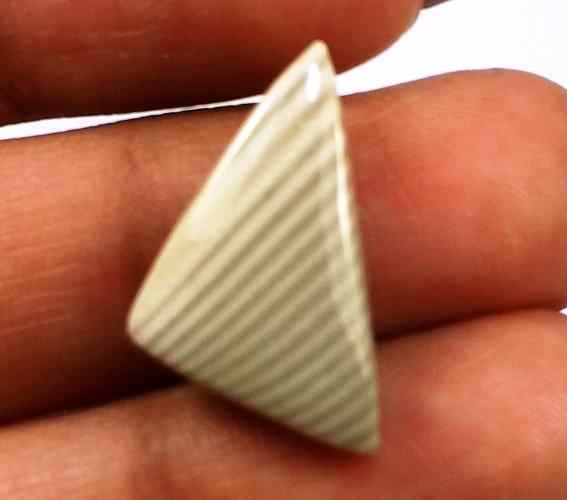 6.44 Carats Striped Flint 20.17 X 11.97 X 4.31 mm
