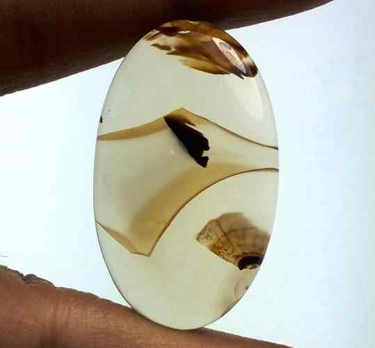 32.43 Carats Montana Agate 35.00 X 20.69 X 4.74 mm