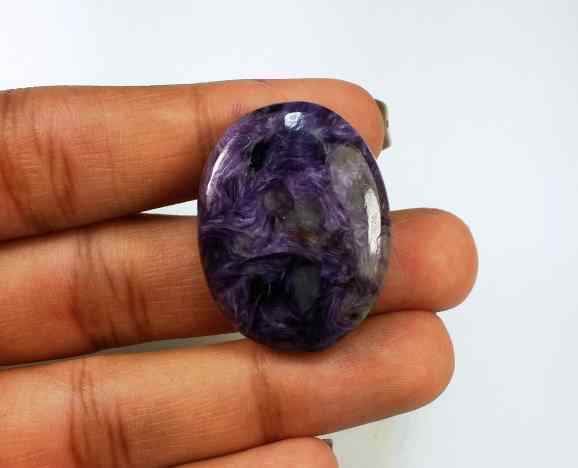 37.93 Carats Purpolite 29.76 X 23.06 X 6.12 mm
