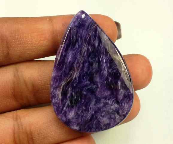 58.00 Carats Purpolite 41.92 X 28.88 X 5.77 mm
