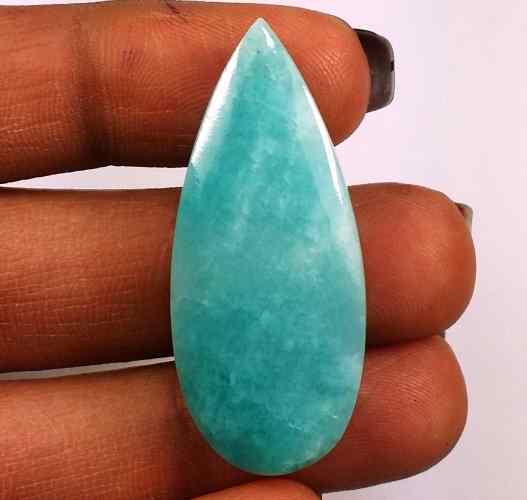 20.51 Carats Amazonite Peru  35.89 X 15.39 X 4.86 mm