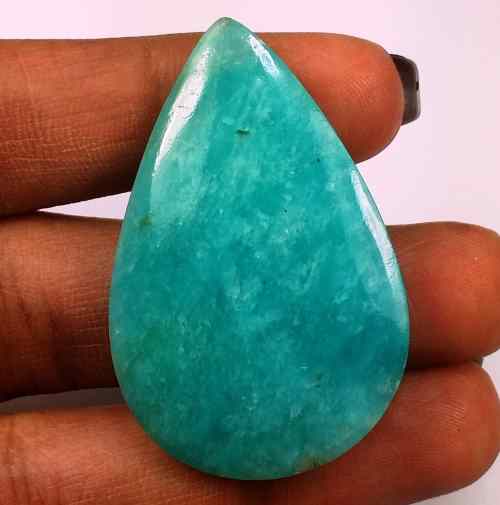 36.57 Carats Amazonite Peru  40.60 X 26.30 X 4.99 mm