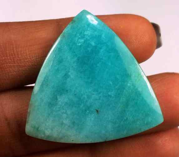 27.30 Carats Amazonite Peru  30.12 X 30.11 X 4.07 mm