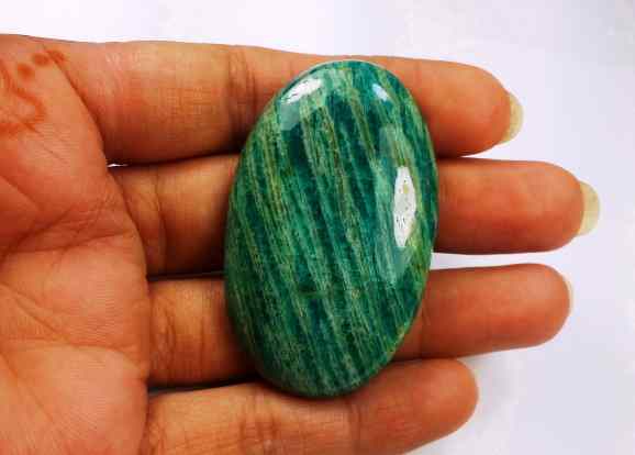 107.69 Carats Amazonite  49.00 X 30.09 X 8.72 mm