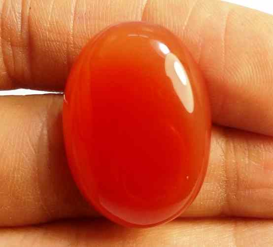 18.25 Carats Chalcedony 22.82 X 17.06 X 6.28 mm